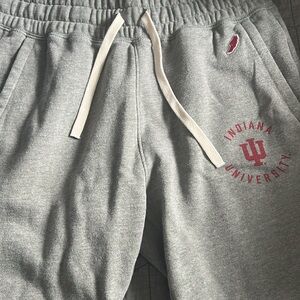 Indiana University Gray Athletic Shorts